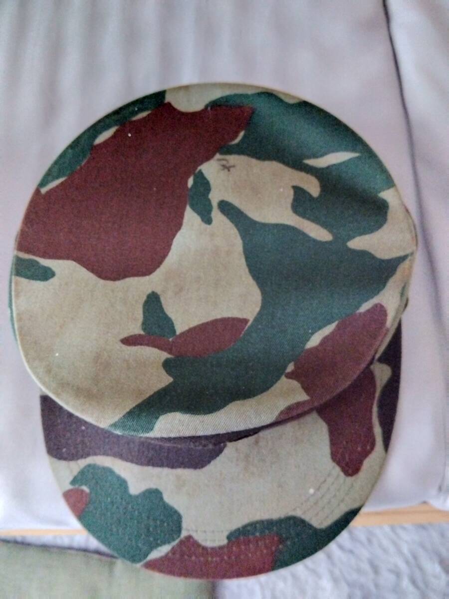 陸上自衛隊 熊笹 旧迷彩１型 丸天帽子 大日本帝国 日本軍 日本陸軍 ミリタリー 作業帽 戦闘帽の画像5