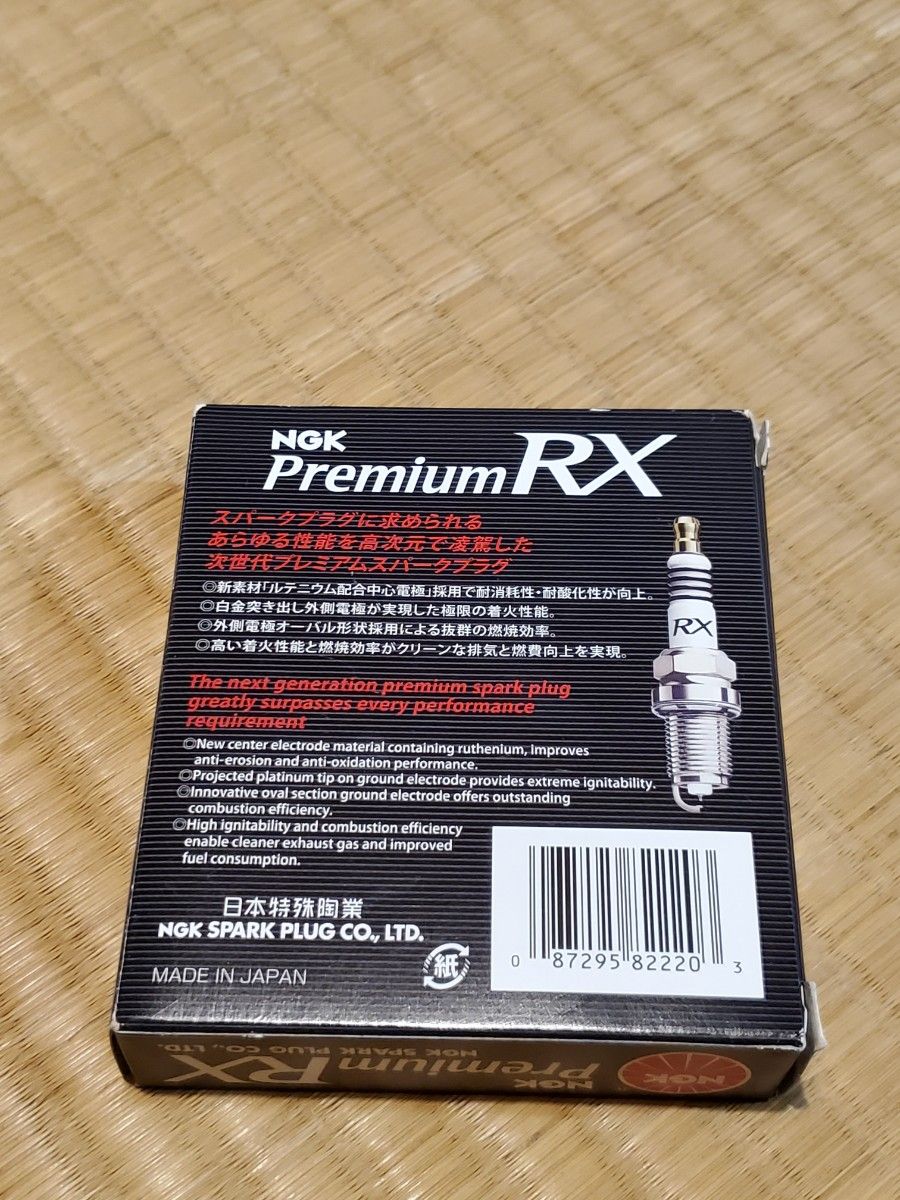 NGK 日本特殊陶業 スパーク イリジウム プレミアム プラグ IRIDIUM RX BKR6ERX-PS 92220 4本セット