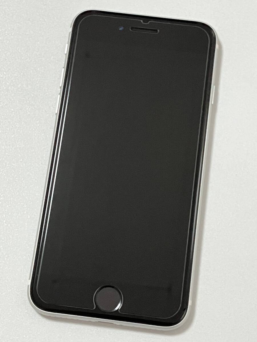 SIMフリー iPhoneSE2 64GB White シムフリー アイフォンSE 2 第二世代 第2世代 ホワイト au UQ docomo softbank SIMロックなし A2296 93%の画像2
