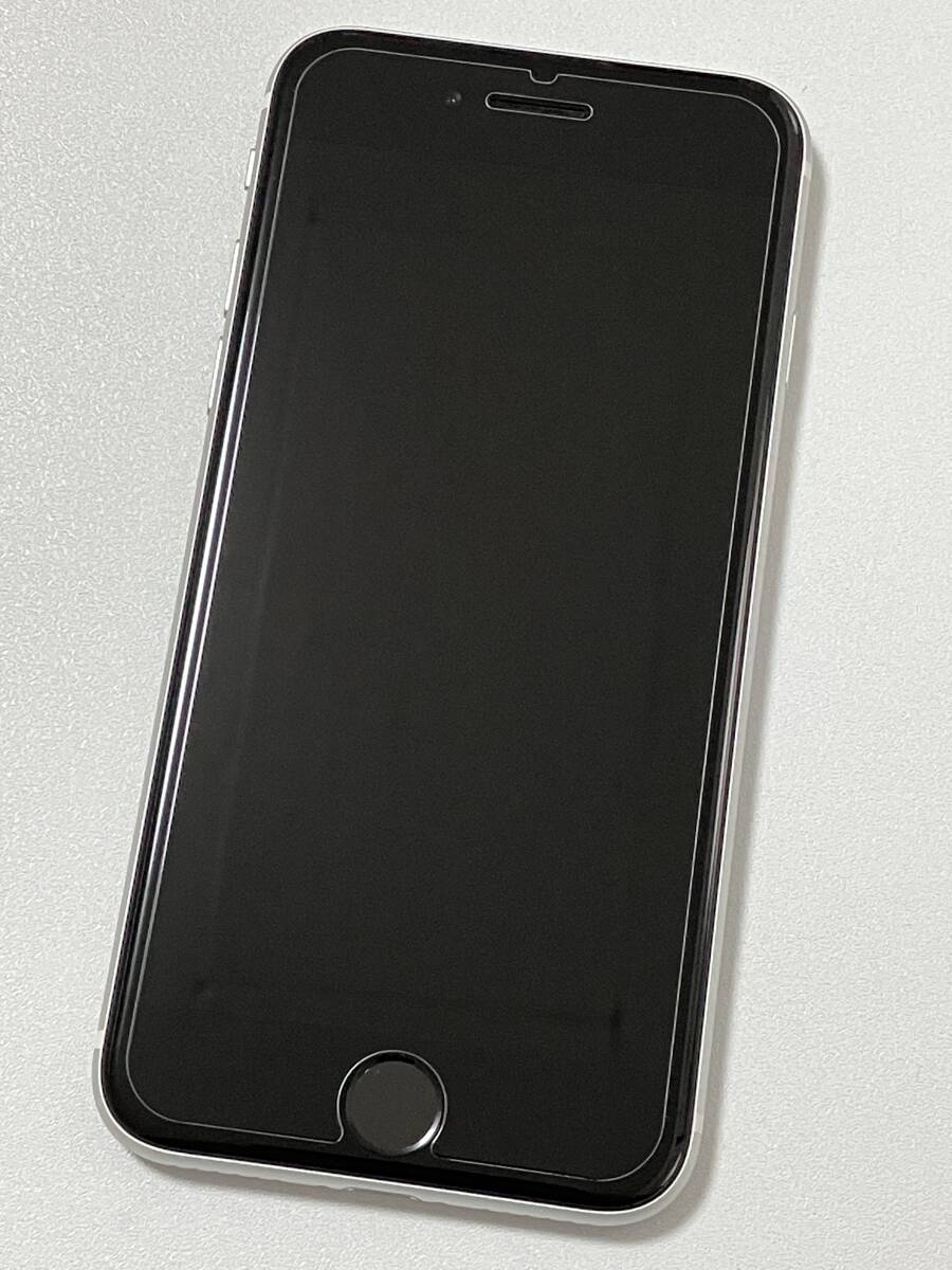 SIMフリー iPhoneSE2 128GB White シムフリー アイフォンSE 2 第二世代 第2世代 ホワイト 白 softbank docomo au SIMロックなし A2296 94%の画像2
