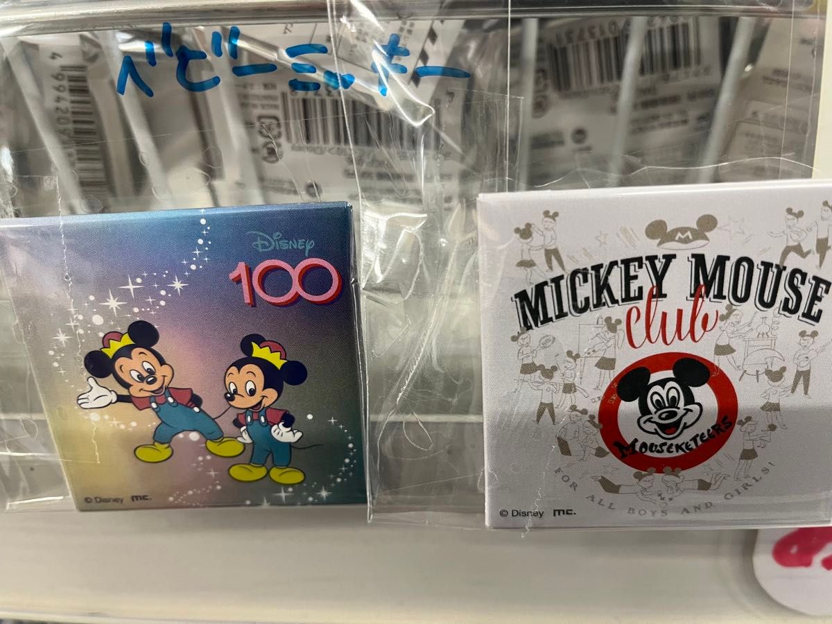 ディズニー100 スクエア缶バッジA〜C Disney 10個セット 未開封 ディズニー100 スクエア缶バッジA〜C Disney 10個セット 未開封