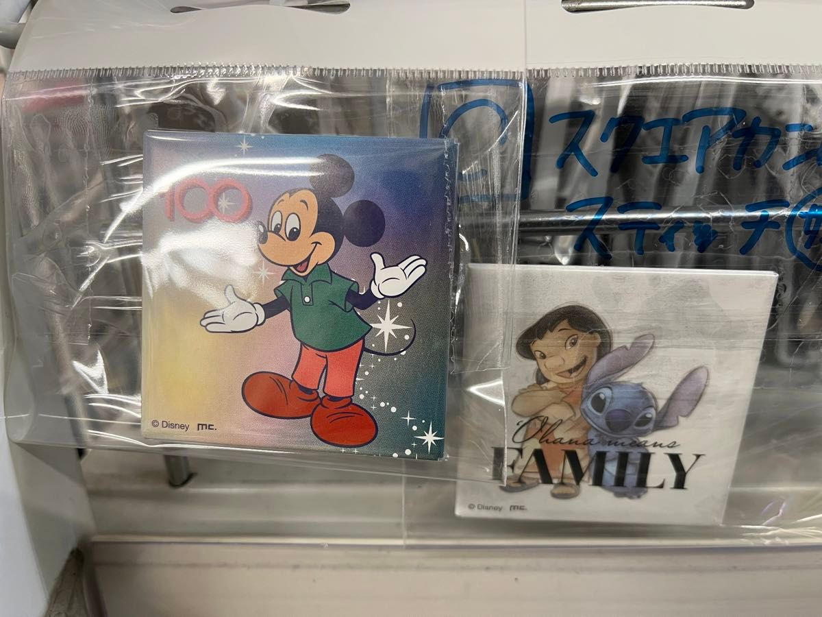 ディズニー100 スクエア缶バッジA〜C Disney 10個セット 未開封 ディズニー100 スクエア缶バッジA〜C Disney 10個セット 未開封