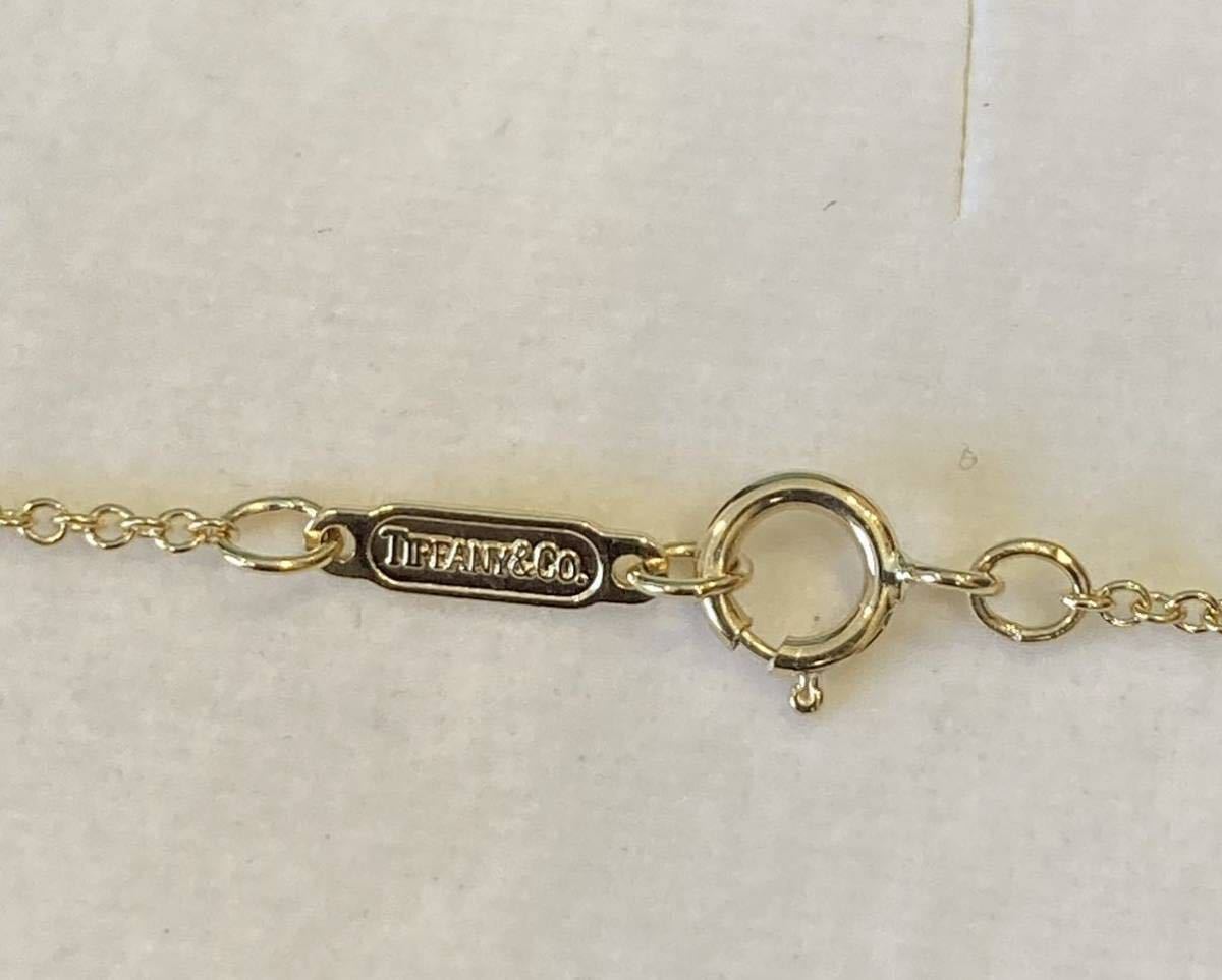 希少 新品 未使用 正規品 ティファニー tiffany&co ネックレス リボン ボウタイ ♪プレゼント 仕様♪k18 750 ゴールド ギフト_画像5