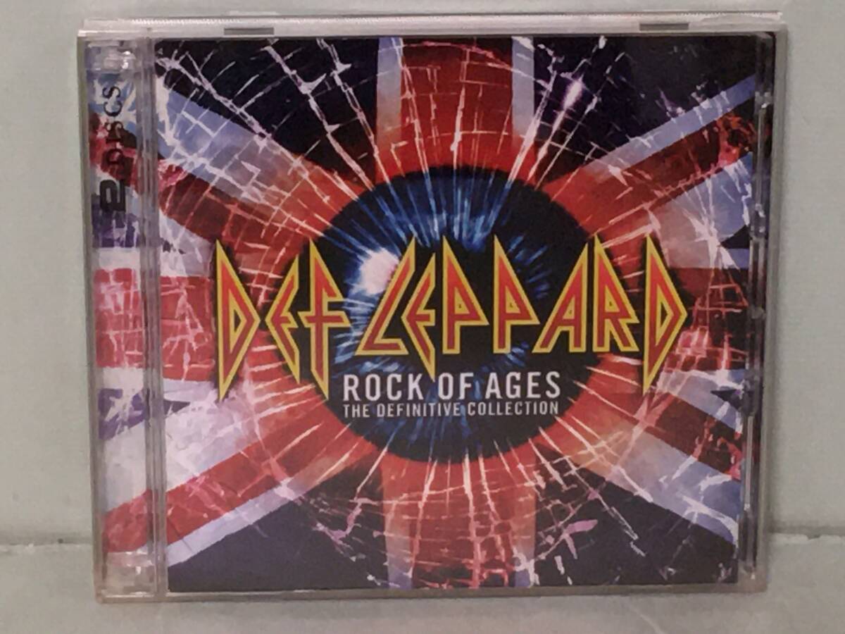 DEF LEPPARD デフ・レパード / ROCK OF AGES THE DEFINITIVE COLLECTION   US盤2枚組CDの画像1