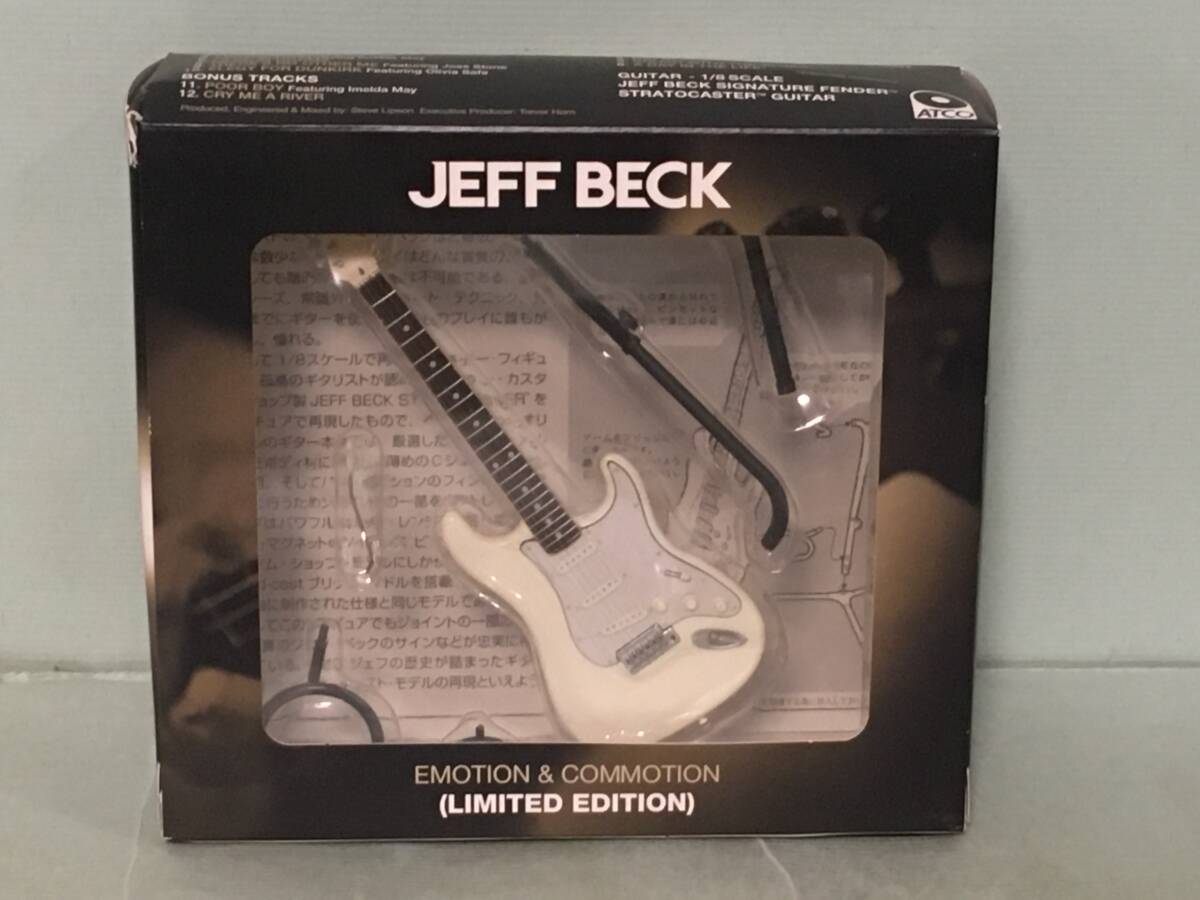 JEFF BECK ジェフ・ベック / エモーション・アンド・コモーション(リミテッド・エディション)国内完全限定盤CD+DVD2枚組ギターフィギュア付の画像4