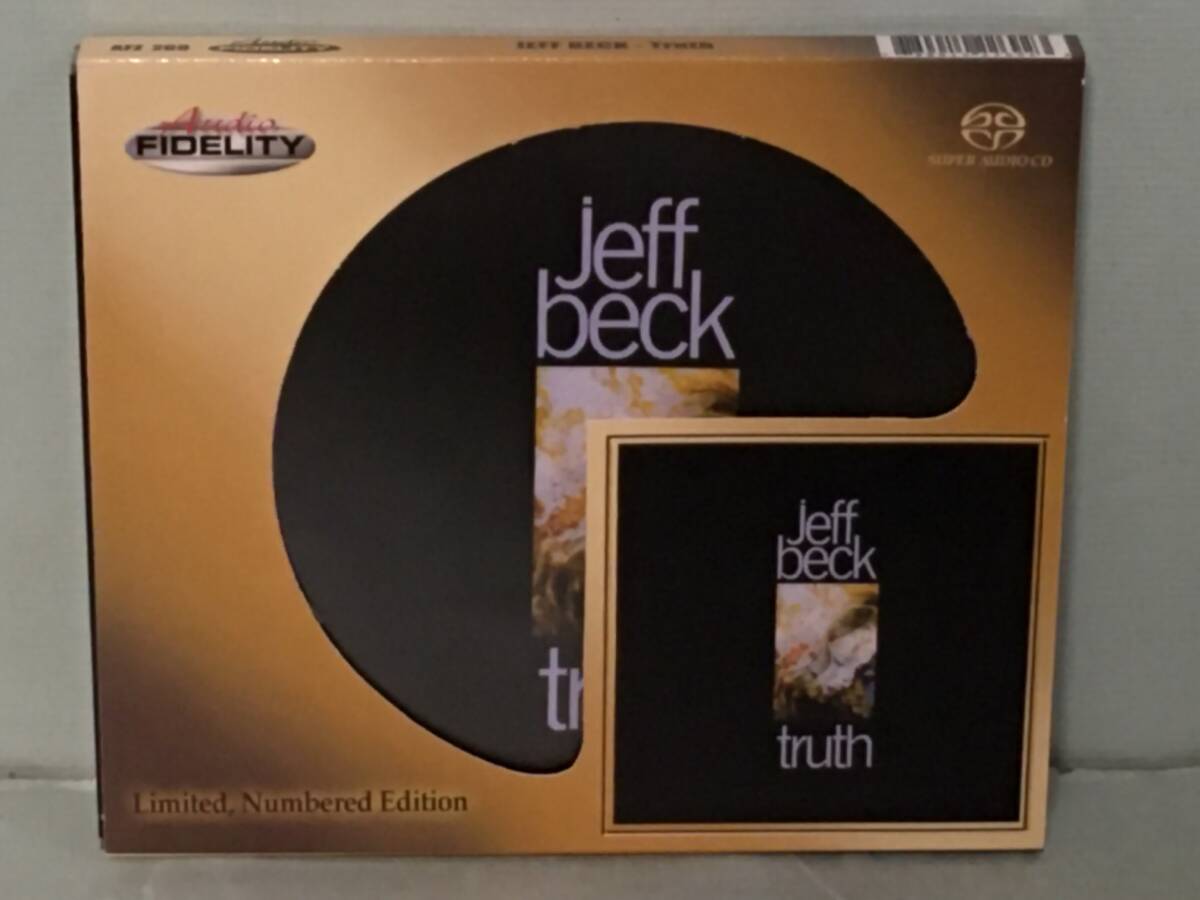 高音質SACD / JEFF BECK ジェフ・ベック / TRUTH   US盤高音質ハイブリッドSACD  スリップケース付 シリアルナンバー入りの画像1