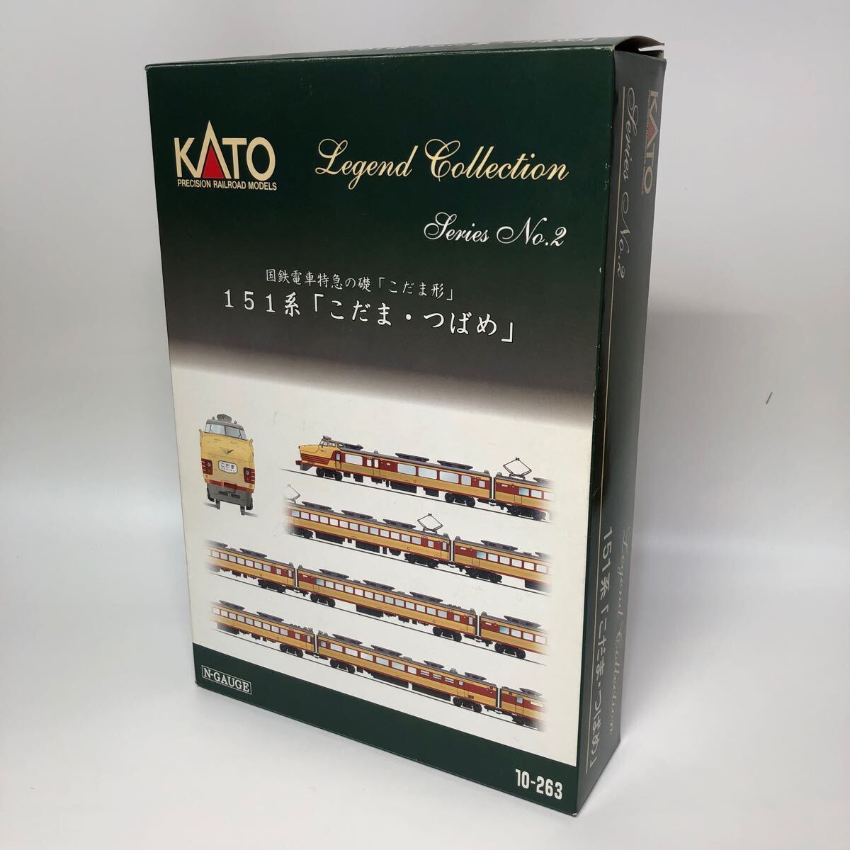 KATO Legend Collection NO.2 国鉄 特急 こだま つばめ 151系 Nゲージ 鉄道模型 10-263レジェンドコレクション カトー の画像1