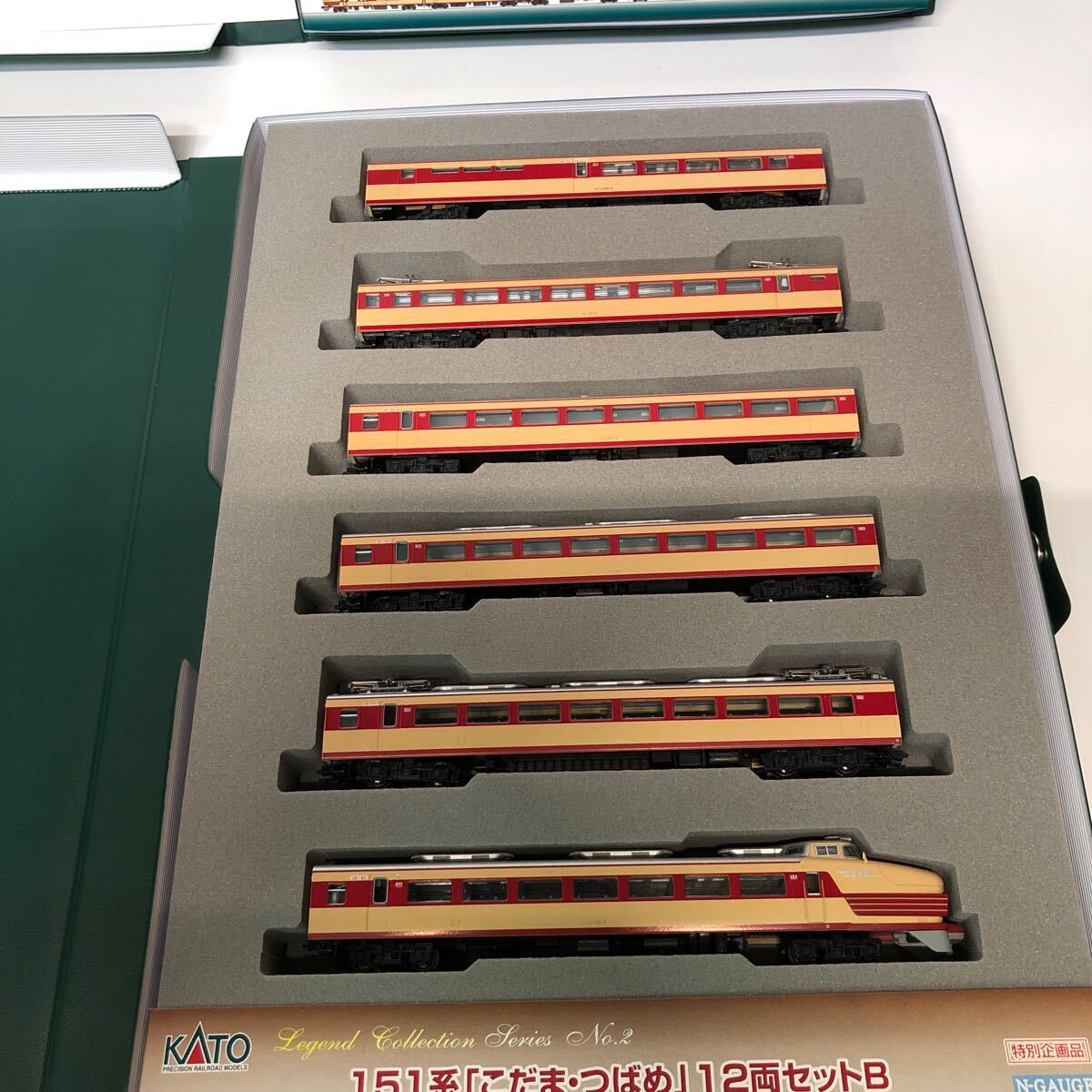KATO Legend Collection NO.2 国鉄 特急 こだま つばめ 151系 Nゲージ 鉄道模型 10-263レジェンドコレクション カトー の画像6