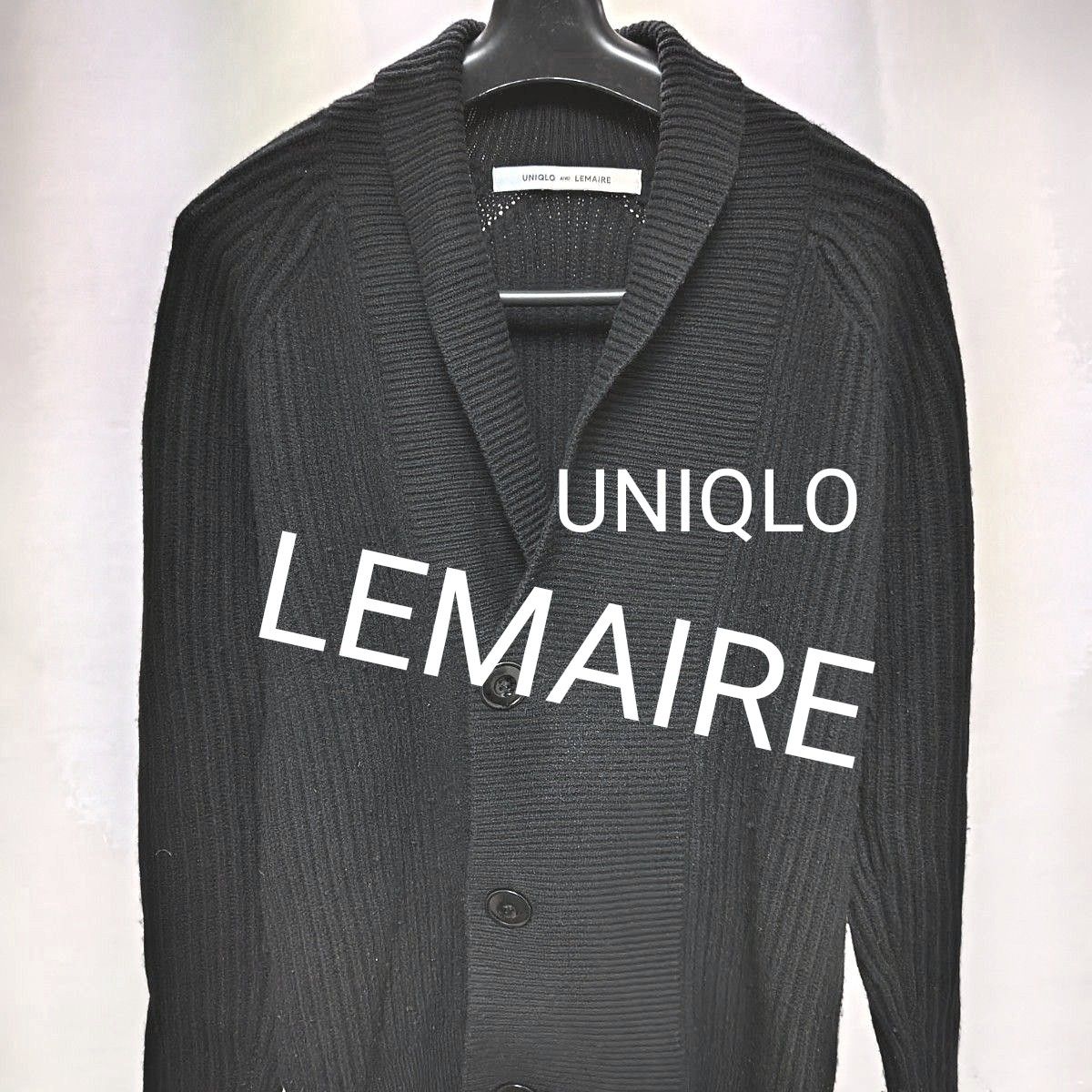 【送料無料】UNIQLOユニクロ　カーディガン　LEMAIREのコラボ　“UNIQLO AND LEMAIRE”