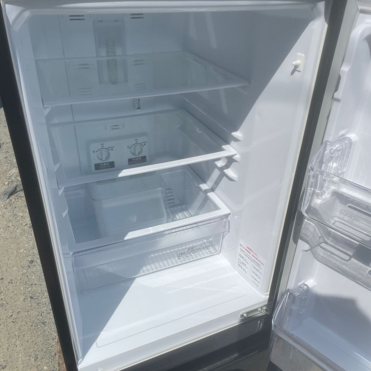 【misaki様専用】送料込 三菱 2019年製 2ドア冷蔵庫 146L 霜取不要 ブラック