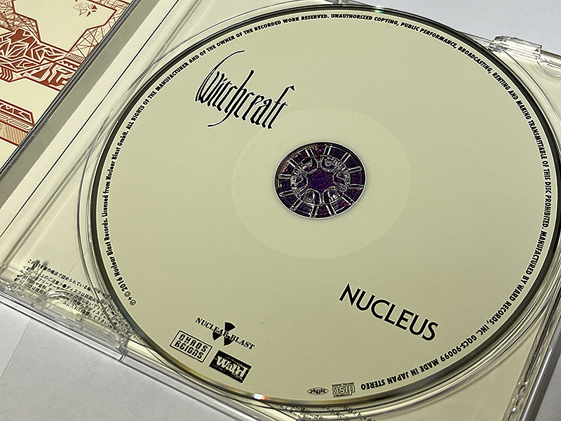 ニュークリアス NUCLEUS (ボーナストラック2曲収録) / ウィッチクラフト WITCHCRAFT 日本語解説付 国内盤 新品同様_画像4