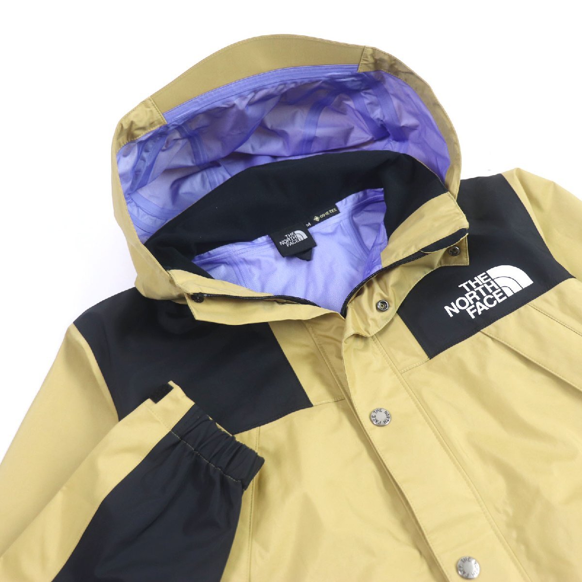 未使用品□ザ・ノースフェイス NP12135 Mountain Raintex Jacket GORE-TEX マウンテンパーカー ブルゾン アンテロープタン M 正規品_画像2