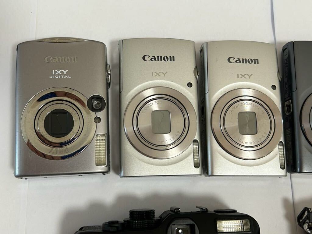 キャノンオリンパスシグマカメラ10台まとめCanon PC1209 PC2333 PC2275 PC2196 PC1084 PC1561 PC1305 PC1565 OLYMPUS E-P1 SIGMA DP1の画像2