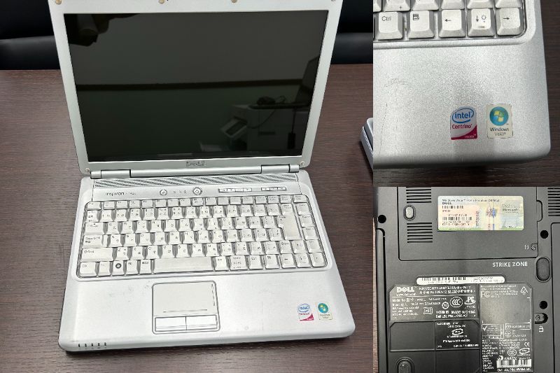 #1064【パソコン】PC NEC TOSHIBA DELL FUJITSU 動作未確認 部品取り ジャンク 5台おまとめの画像3