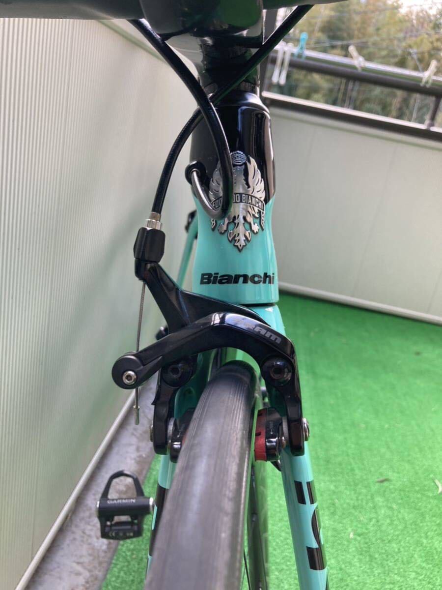 Bianchi OLTRE XR4 2018年　(リムブレーキモデル) ★ホイール無し★SRAM RED11s etap パワーメーター付き(garminベクター3両側計測)_画像5