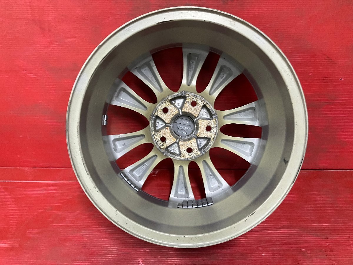 【送料無料】中古 スズキ スイフト純正 16x6.0+50 114.3-5H SX4等 アルミホイール4本SET【47139834】_画像9