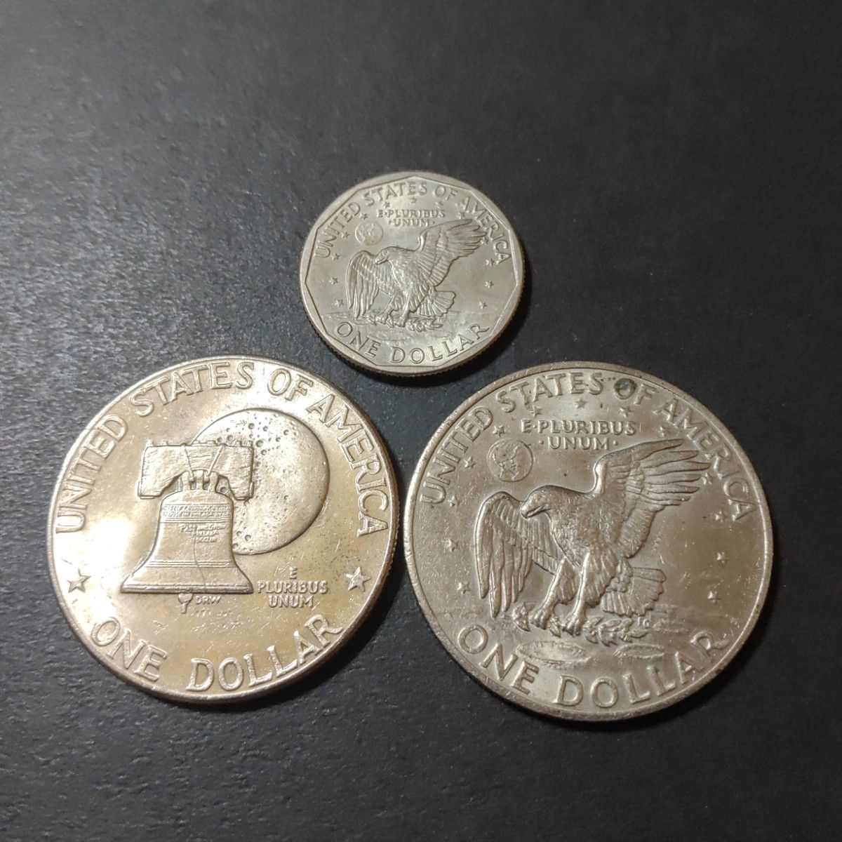 アメリカ 1ドル銅貨3種