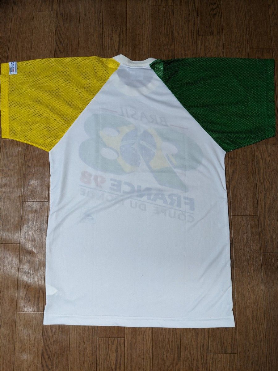 98年 フランスW杯 記念 ブラジル代表 Tシャツ