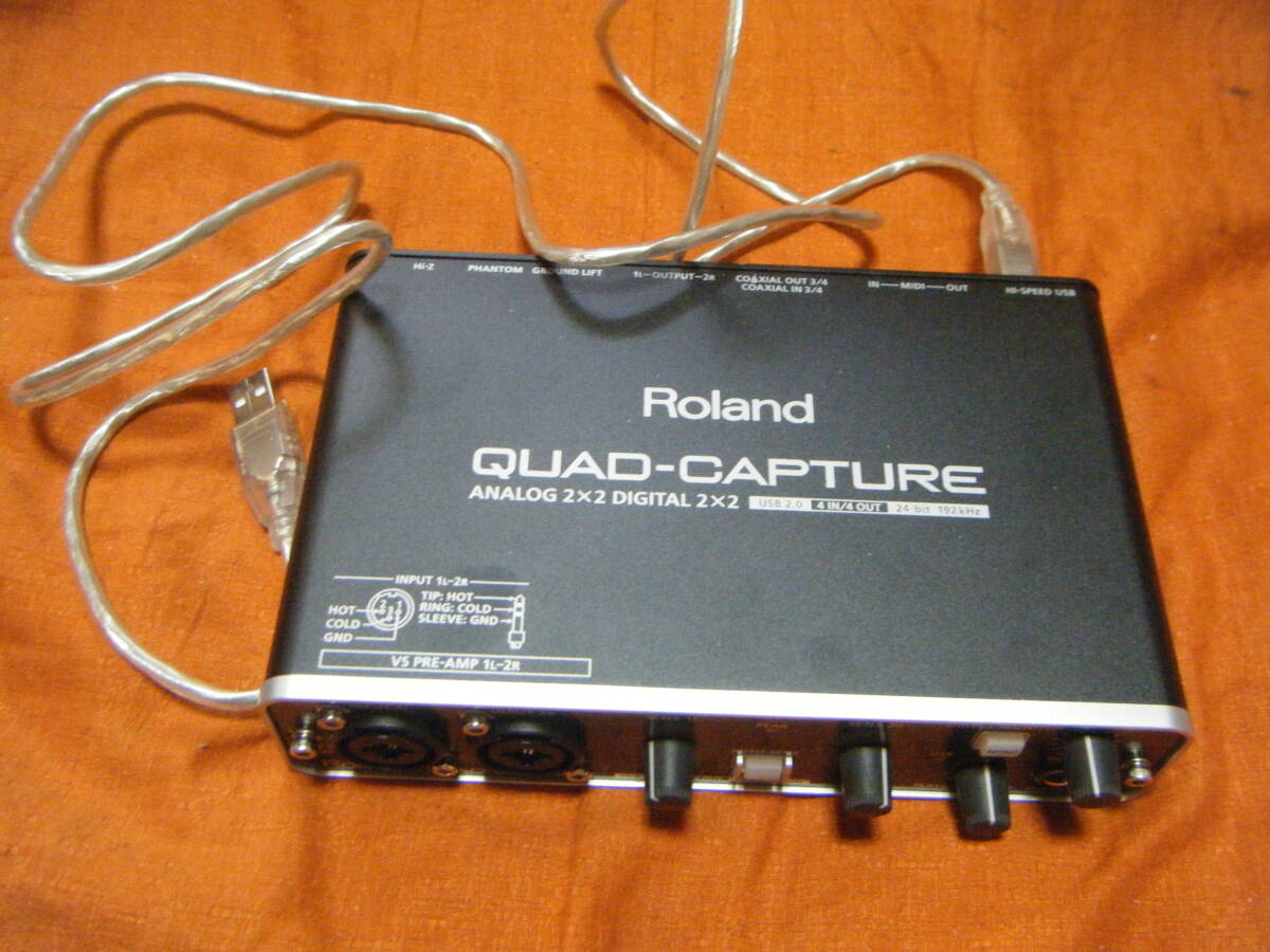 ●Roland QUAD-CAPTURE UA-55 USBオーディオインターフェイス●の画像1