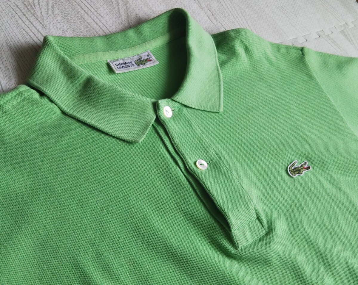 【フランス製】ラコステ LACOSTE ポロシャツ サイズ5 XL フレラコ フララコ フレンチ 半袖シャツ ゴルフウェア ビンテージ_画像3