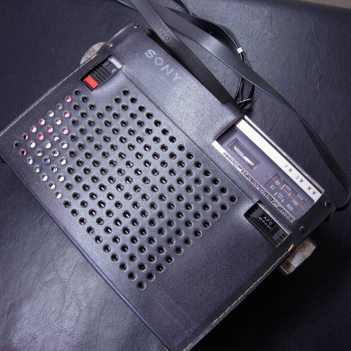 古ラジオ 3バンド Sony ソニー ICF 110 ソリッドステート IC11 の画像10