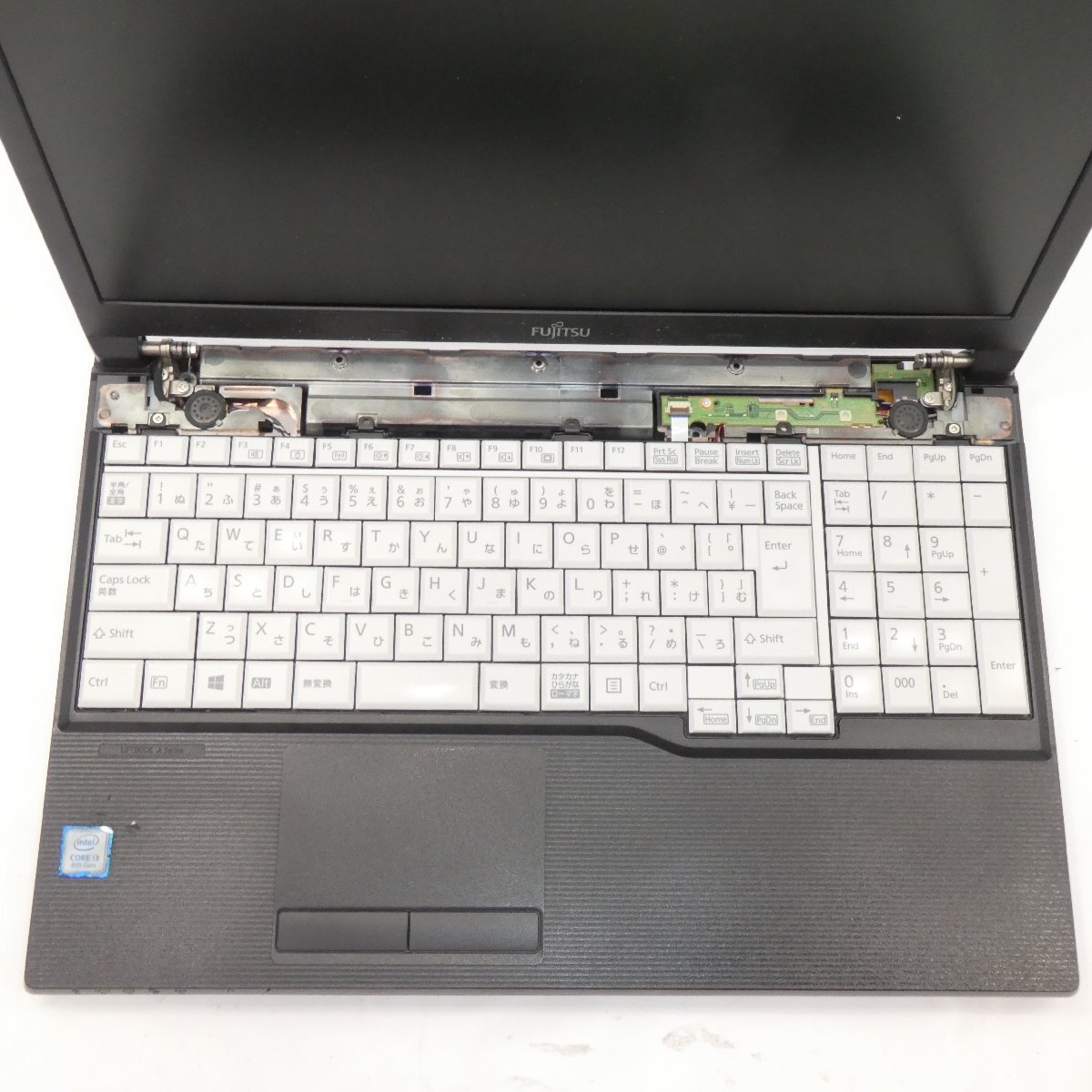 1円～【ジャンク】FUJITSU LIFEBOOK A748/TX Core i3-8130U 2.2GHz/8GB/SSD256GB/DVDマルチ/15インチ/OS無/AC無【栃木出荷】_画像3