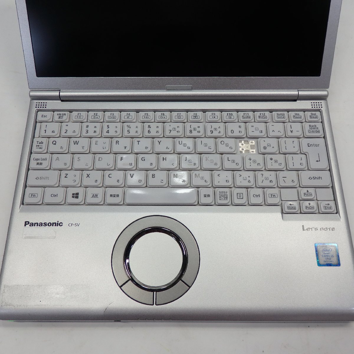 1円～【ジャンク】Panasonic Let'snote CF-SV8 Core i5-8365U 1.6GHz/8GB/SSD256GB/OS無【栃木出荷】_画像2