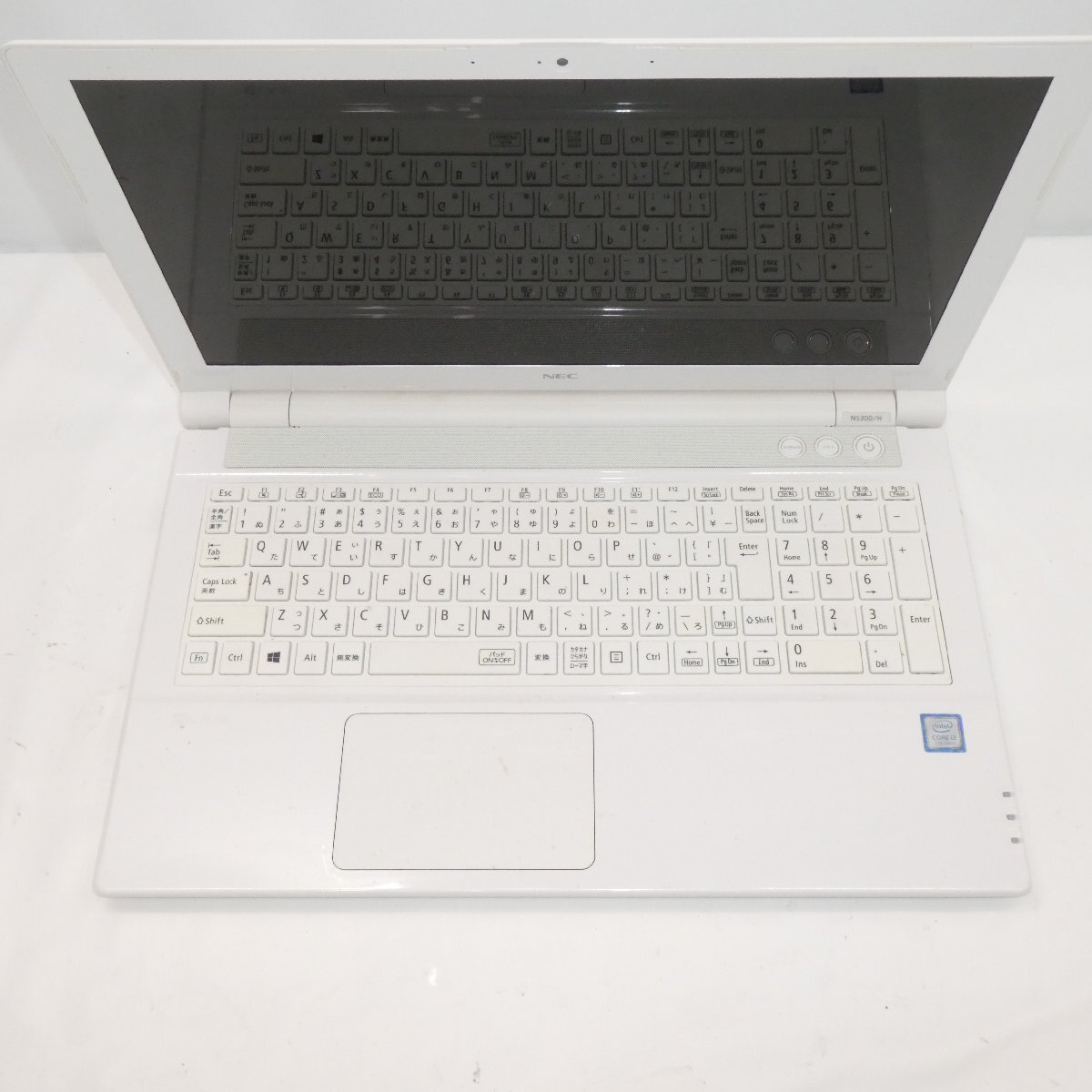 NEC Lavie NS300/H Core i3-7100U 2.4GHz/4GB/HDD1TB/DVDマルチ/15インチ/OS無/動作未確認/AC無【栃木出荷】_画像3