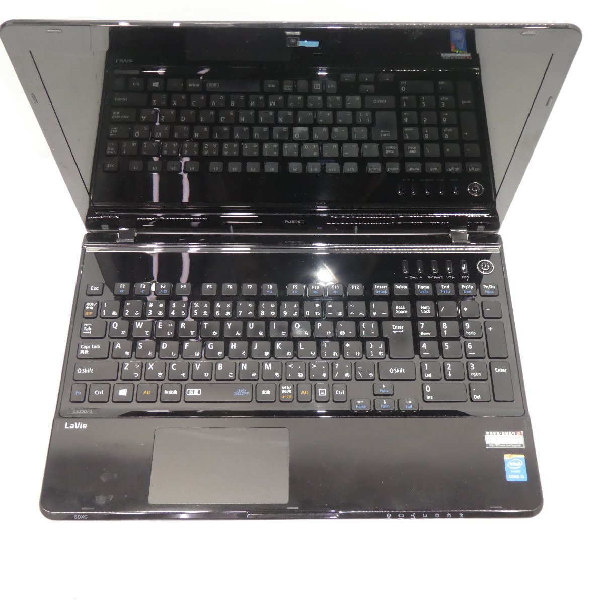 1円～【ジャンク】NEC Lavie LS350/S Core i3-4000M 2.4GHz/4GB/HDD750GB/Blu-ray/15インチ/OS無/AC無【栃木出荷】の画像3