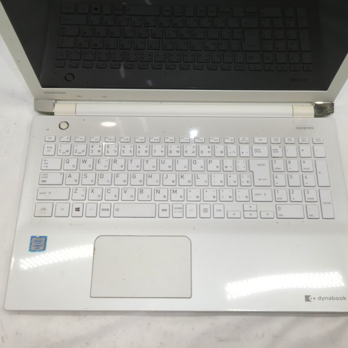 TOSHIBA DynaBook T75/AW Core i7-6500U 2.5GHz/8GB/HDD1TB/Blu-ray/15インチ/OS無/動作未確認/AC無【栃木出荷】_画像3