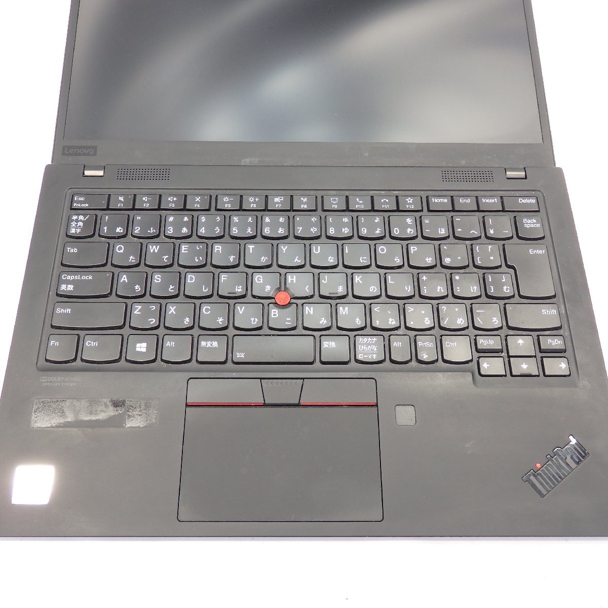 【ジャンク】Lenovo ThinkPad X1 Carbon Gen8 Core i5-10210U 1.6GHz/16GB/SSD256GB/14インチ/OS無【栃木出荷】_画像4