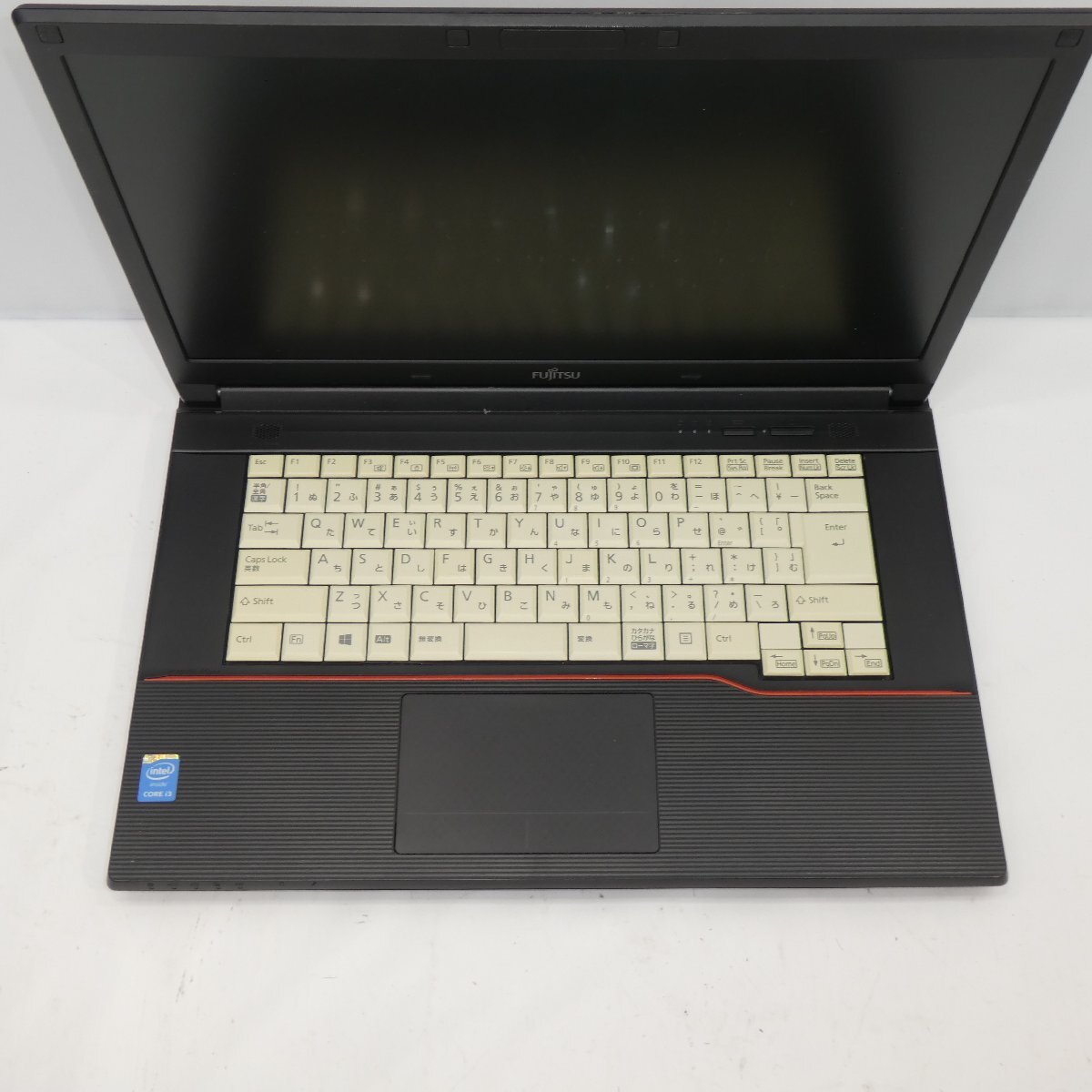 1円～ FUJITSU LIFEBOOK A574/K Core i3-4100M 2.5GHz/4GB/HDD500GB/DVD/15インチ/OS無/動作未確認/AC無【栃木出荷】の画像3