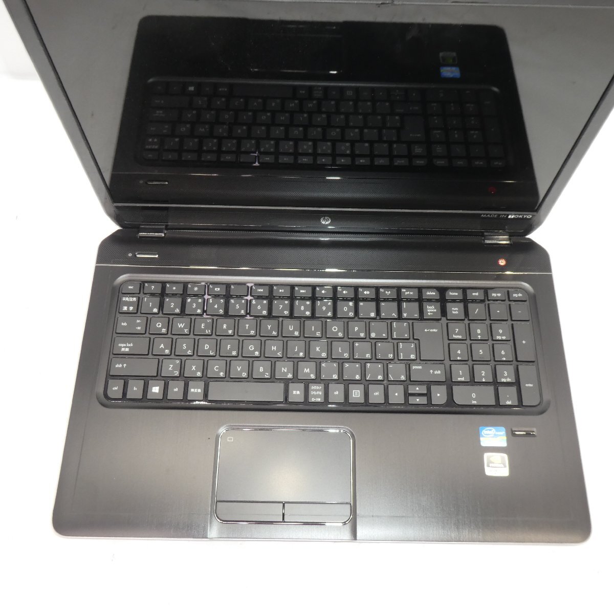 1円～ HP ENVY dv7-7200/CT Core i5-3210M 2.5GHz/4GB/HDD500GB/DVDマルチ/17インチ/OS無/動作未確認【栃木出荷】_画像3