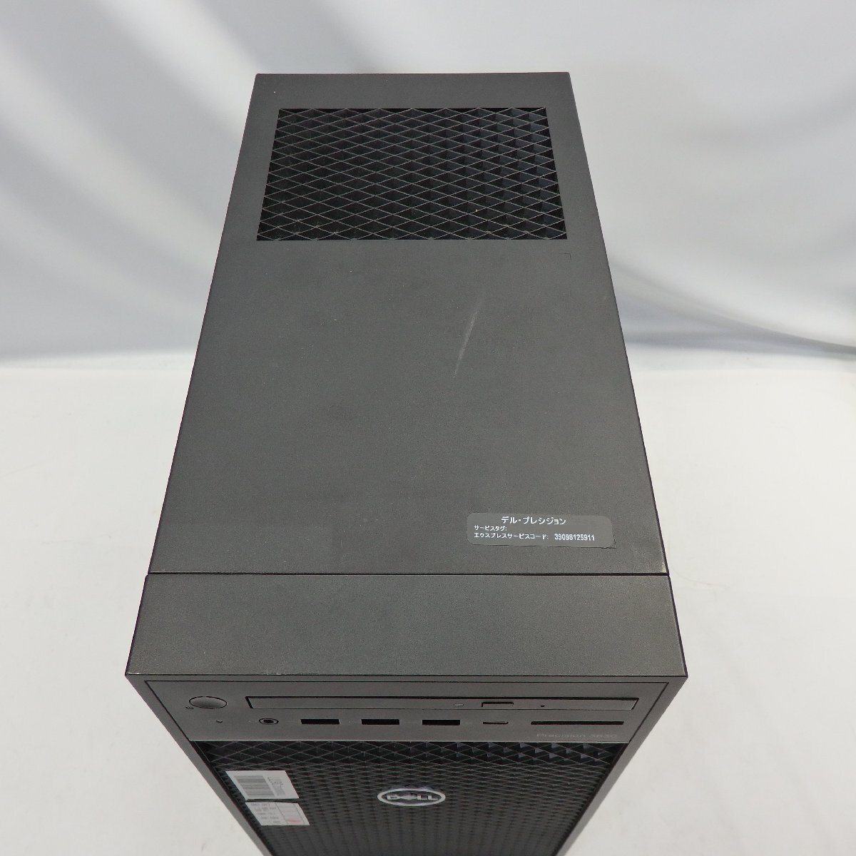 1円～ DELL Precision 3630 Tower Core i9-9900 3.1GHz/32GB/HDD1TB+SSD512GB/DVDマルチ/OS無/動作未確認/Quadro RTX4000【同梱不可】の画像3