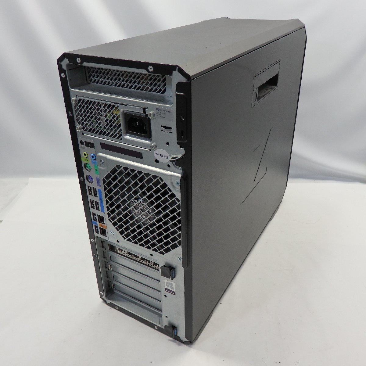 1円～ HP Z4 G4 Workstation Xeon W-2133 3.6GHz/64GB/SSD256GB+HDD2TB×3/DVDマルチ/RTX 4000/OS無/動作未確認【同梱不可】の画像2