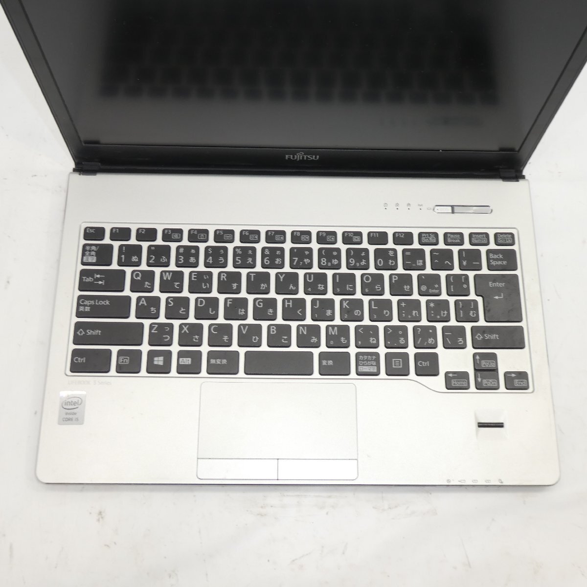 1円～ FUJITSU LIFEBOOK S935/K Core i5-5300U 2.3GHz/4GB/HDD320GB/DVDマルチ/13インチ/OS無/動作未確認/AC無【栃木出荷】の画像3