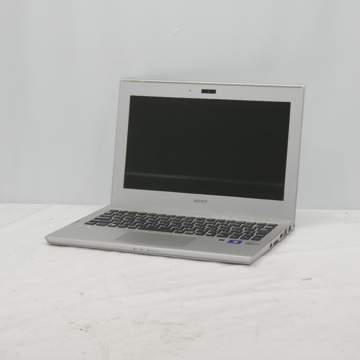 1円～ SONY VAIO SVT11119FJS Core i5-3317U 1.7GHz/4GB/HDD500GB+SSD32GB/12インチ/OS無/動作未確認/AC無【栃木出荷】の画像1