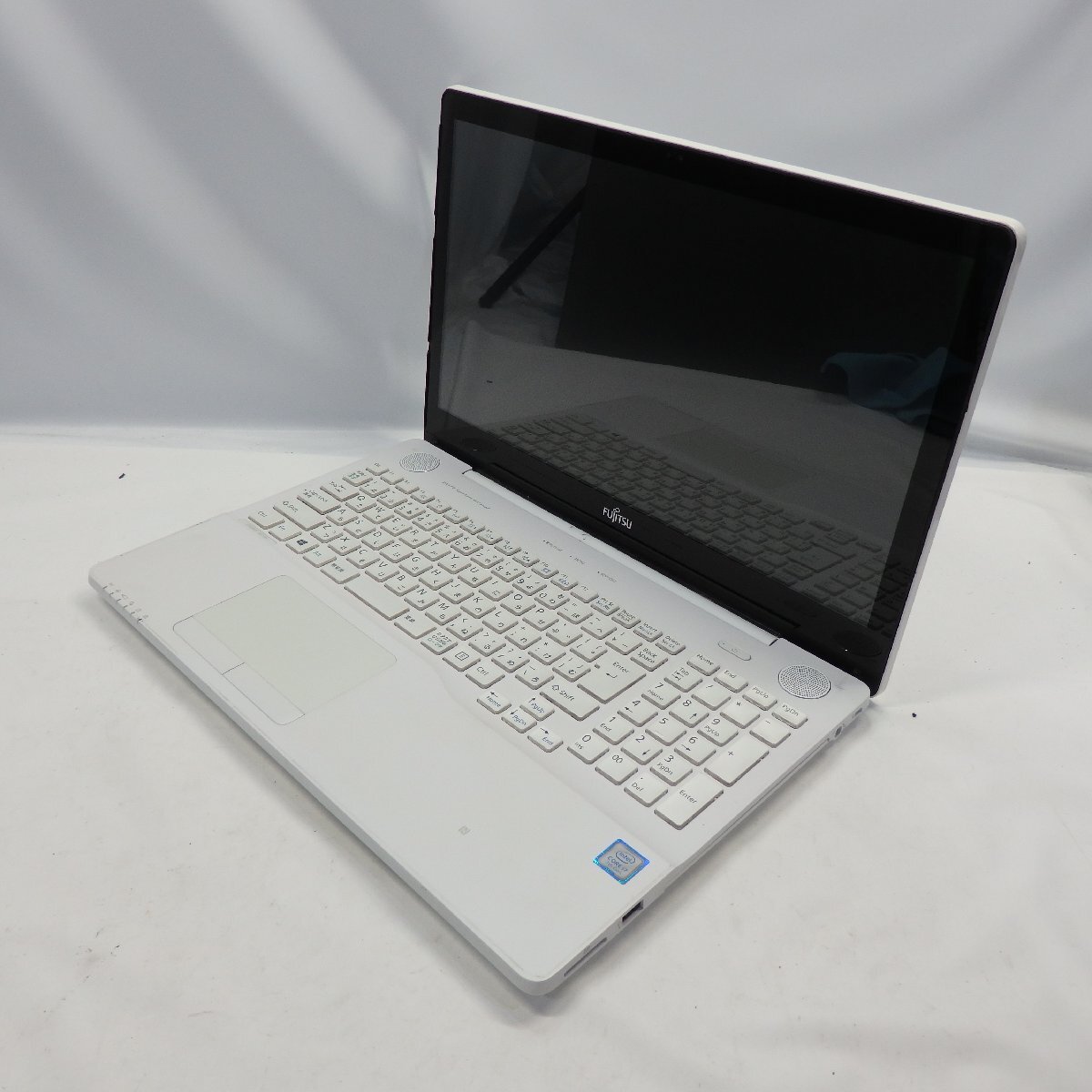 1円～FUJITSU LIFEBOOK AH77/B1 Core i7-7700HQ 2.8GHz/8GB/HDD1TB/Blu-ray/15インチ/OS無/動作未確認【栃木出荷】_画像4