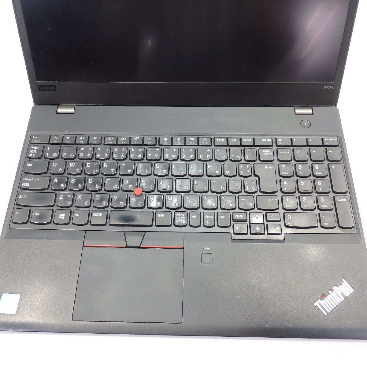 1円～【ジャンク】Lenovo ThinkPad P52s Core i7-8550U 1.8GHz/8GB/SSD128GB/15インチ/OS無【栃木出荷】の画像3