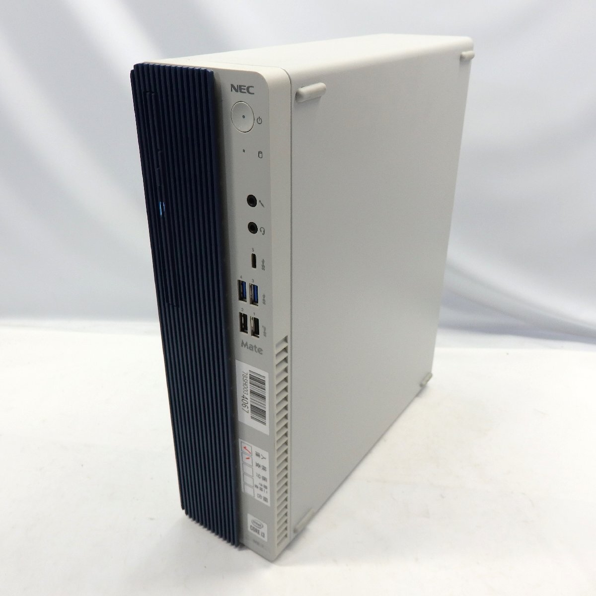 NEC Mate MKL36B-7 Core i3-10100 3.6GHz/8GB/HDD500GB/DVD/OS無/動作未確認【栃木出荷】_Mate MKL36B-7