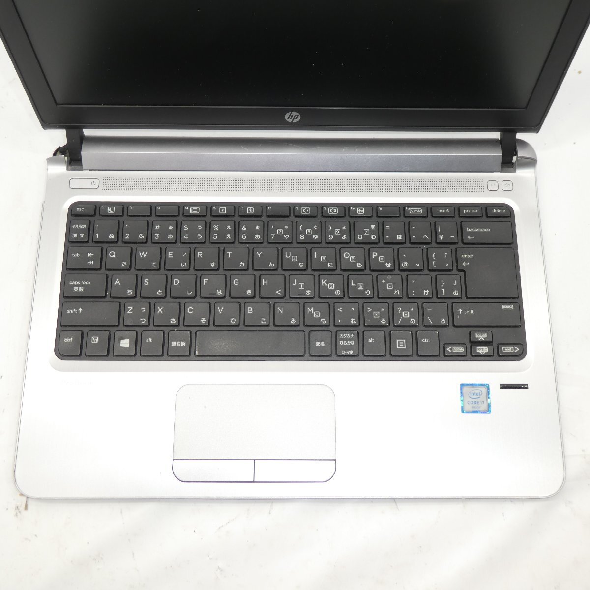 1円～【ジャンク】HP ProBook 430 G3 Core i7-6500U 2.5GHz/8GB/HDD500GB/13インチ/OS無/AC無【栃木出荷】_画像3