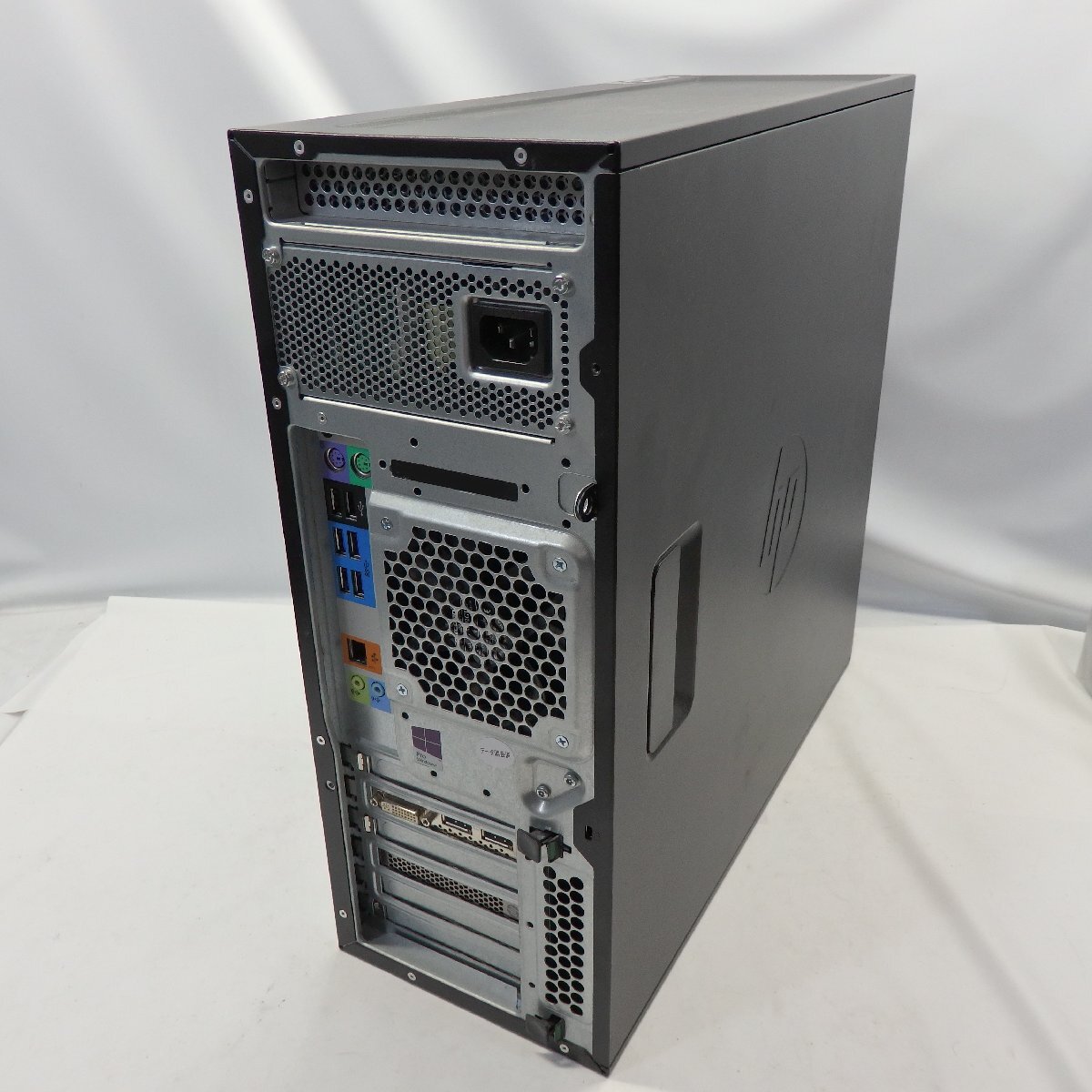 1円～ HP Z440 Workstation Xeon E5-1620 v3 3.5GHz/32GB/SSD256GB+HDD1TB/DVDマルチ/Quadro K2200/OS無/動作未確認【同梱不可】の画像2