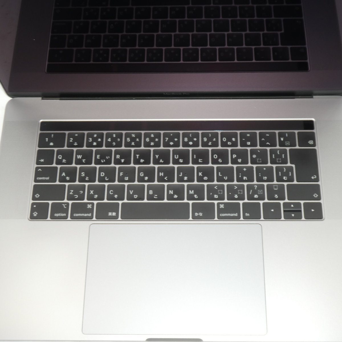 1円～ Apple MacBook Pro 15インチ 2018 Core i7 2.2GHz/16GB/SSD256GB/Mac OS Mojave【栃木出荷】の画像3