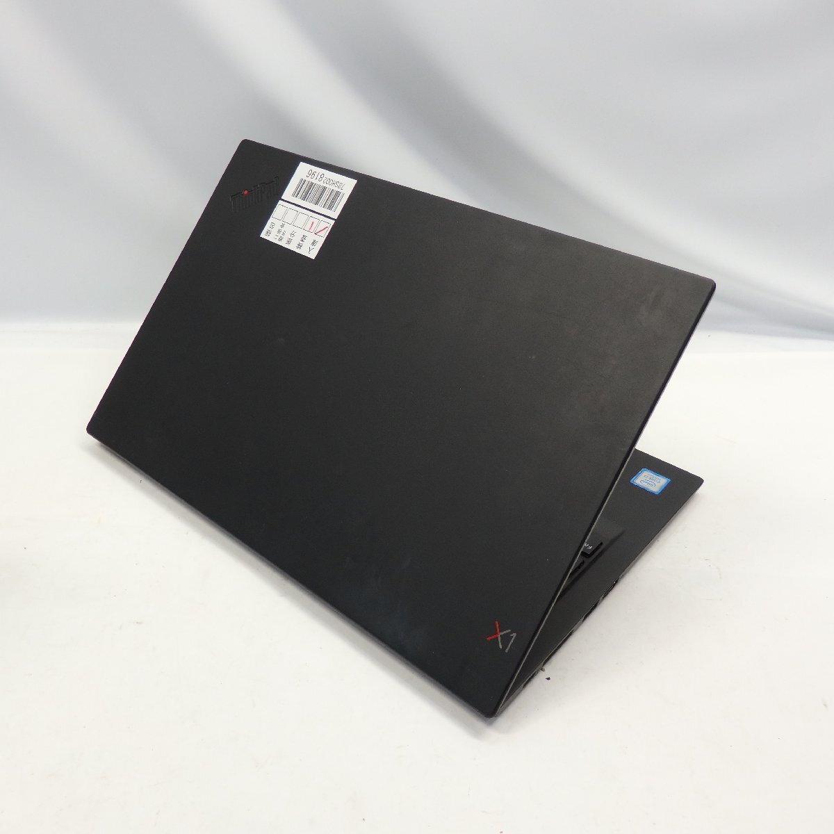 1円～【ジャンク】Lenovo ThinkPad X1 Carbon Core i7-8550U 1.8GHz/16GB/SSD256GB/14インチ/OS無【栃木出荷】の画像3