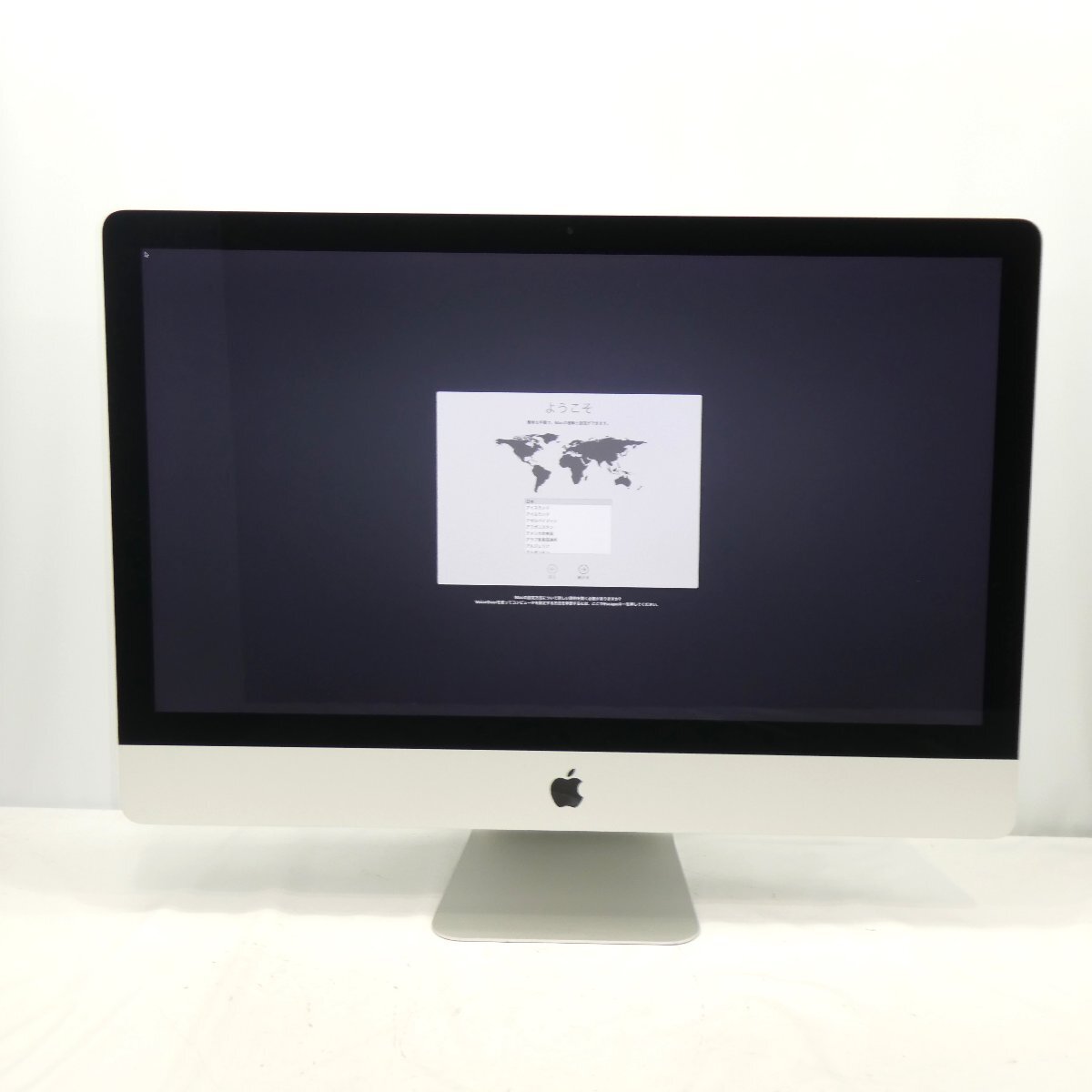 1円～Apple iMac Retina 5K 27インチ 2019 Core i5-8500 3GHz/48GB/SSD32GB+HDD1TBGB/Mac OS Mojave【同梱不可】の画像1