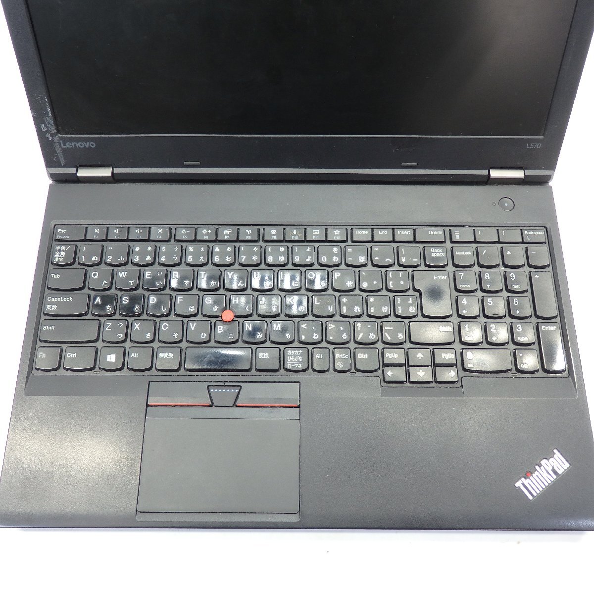 Lenovo ThinkPad L570 Core i5-7200U 2.5GHz/8GB/HDD500GB/DVDマルチ/15インチ/OS無/動作未確認/AC無【栃木出荷】の画像2