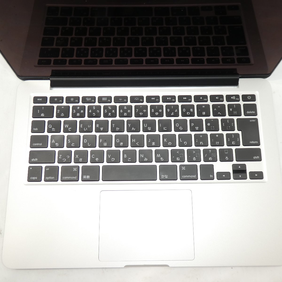 1円～Apple MacBook Pro Retina 13インチ Late 2013 ME864J/A Core i5-4258U 2.4GHz/4GB/SSD128GB/OS無/動作未確認【栃木出荷】の画像3