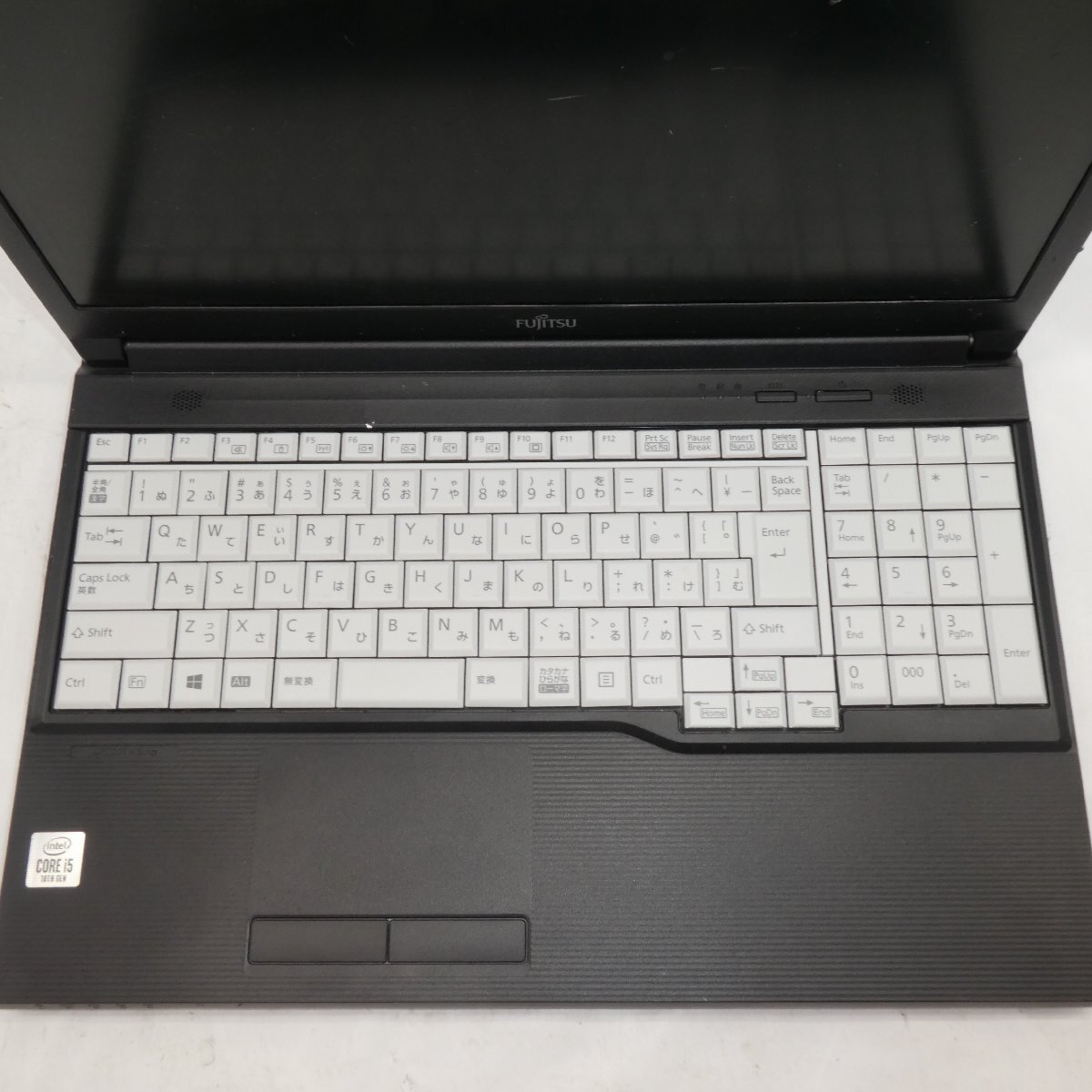 FUJITSU LIFEBOOK A5510/EX Core i5-10210U 1.6GHz/8GB/HDD500GB/DVDマルチ/15インチ/OS無/動作未確認【栃木出荷】_画像3