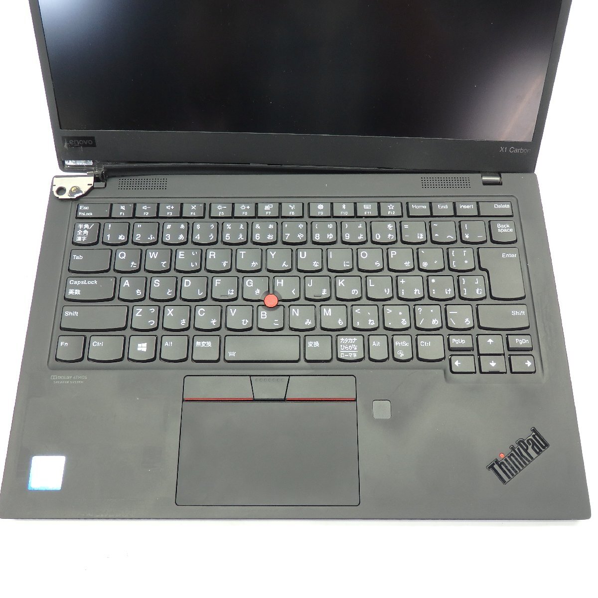 1円～【ジャンク】Lenovo ThinkPad X1 Carbon Core i5-8365U 1.6GHz/16GB/SSD256GB/14インチ/OS無/AC無【栃木出荷】_画像5