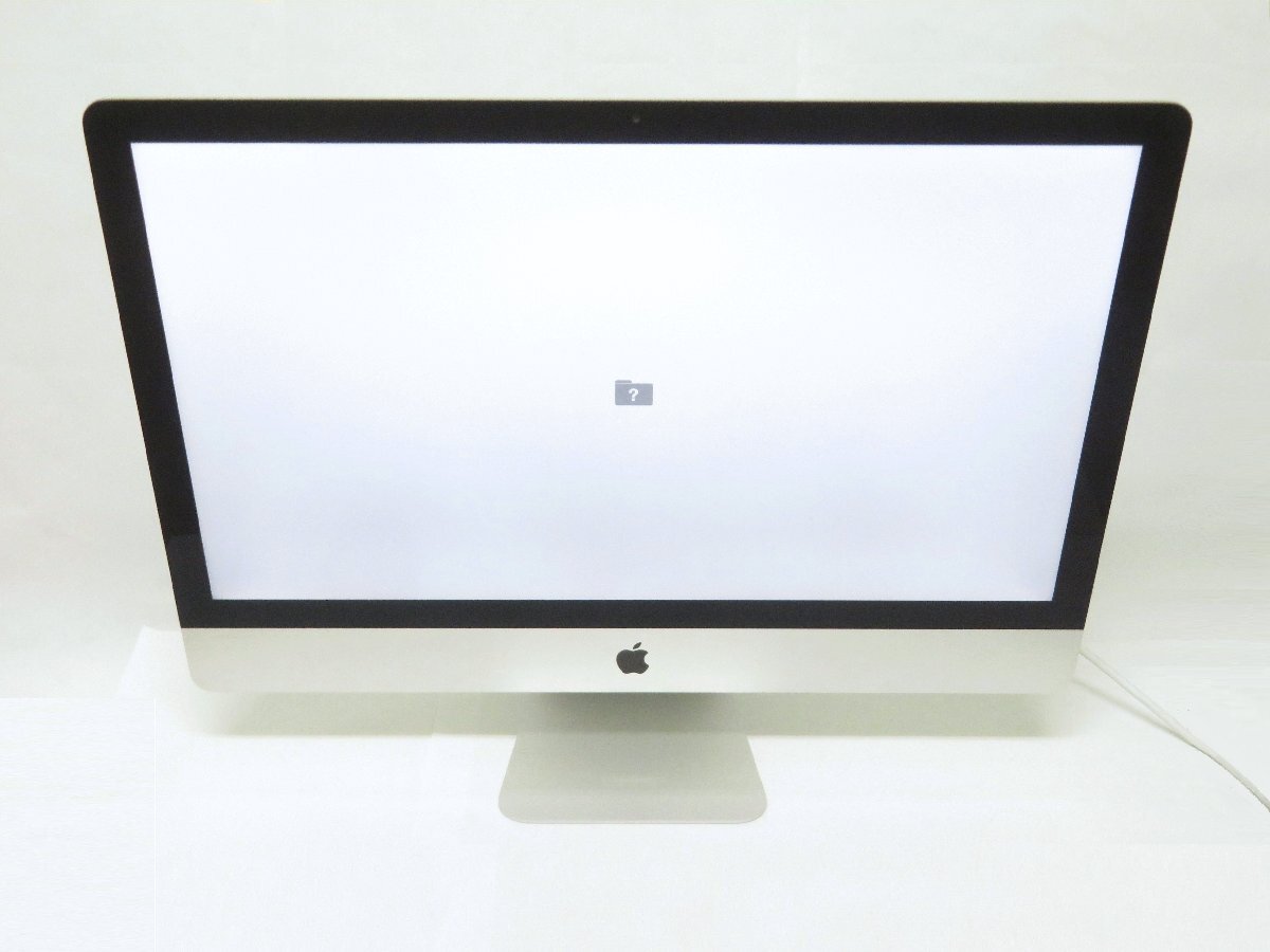【ジャンク】Apple iMac 27インチ Late 2012 Core i7-3770 3.4GHz/32GB/HDD1TB/OS無【同梱不可】